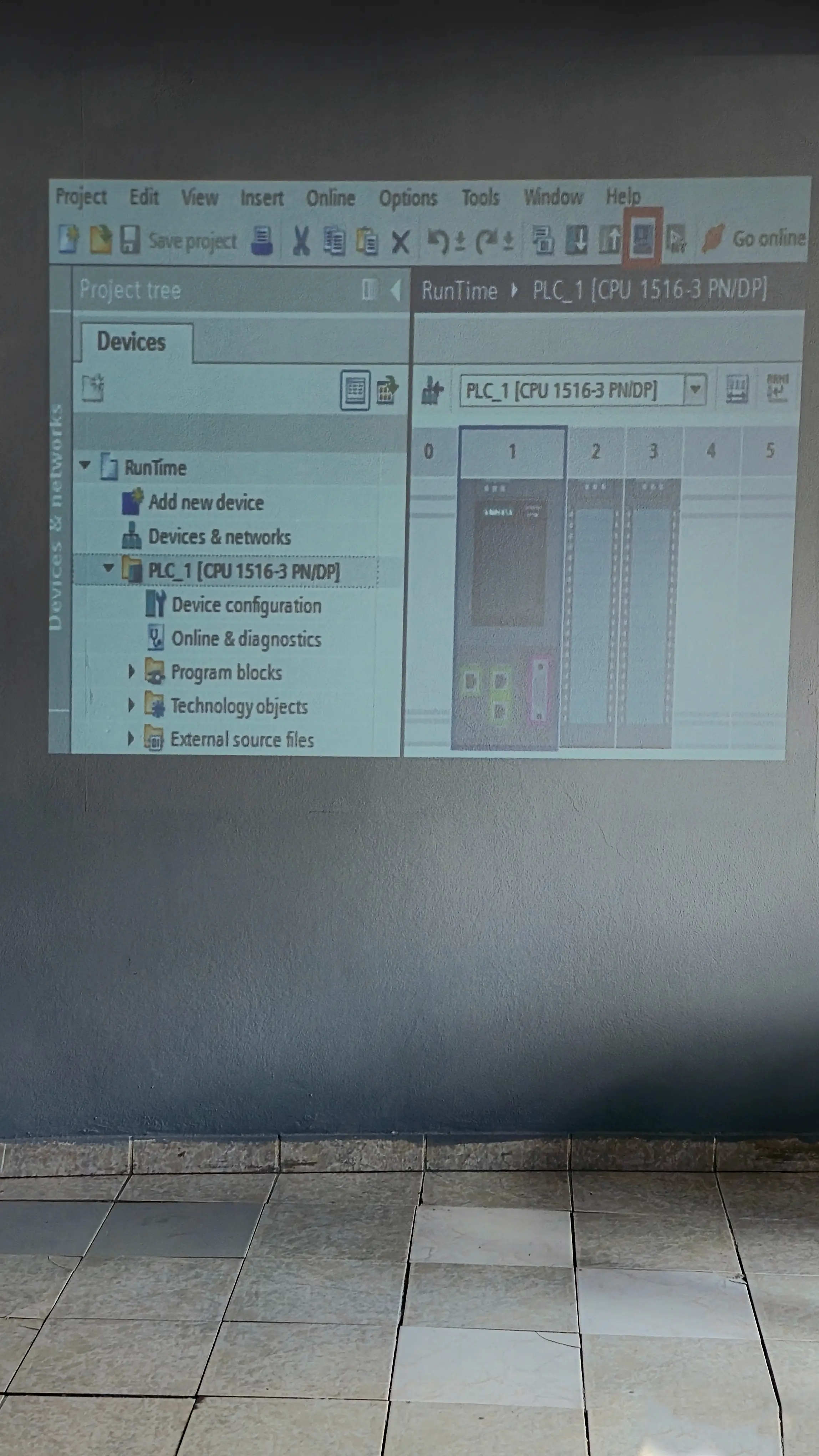 PLC uygulama ortamı