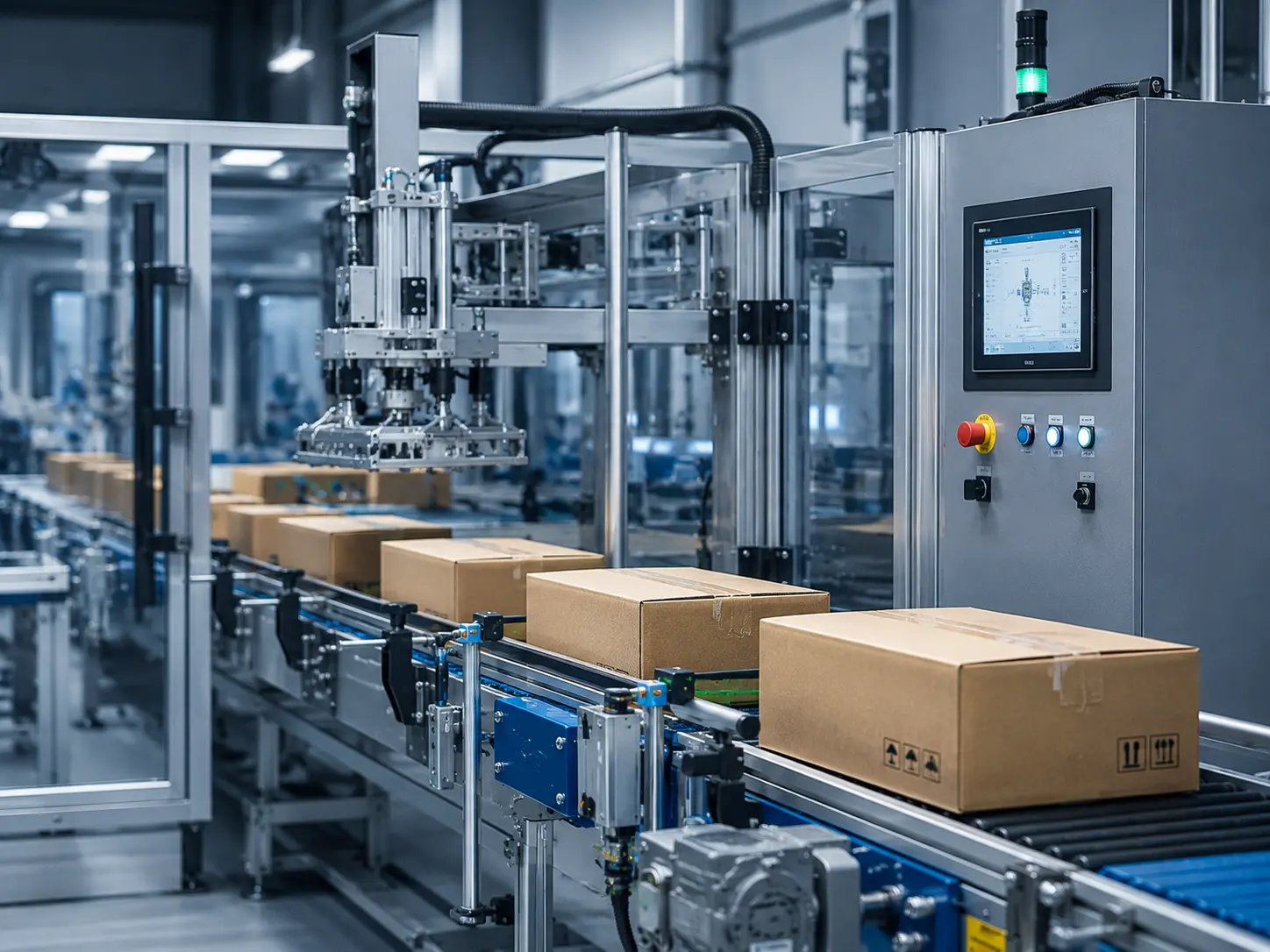 Ambalaj ve paketleme sistemleri otomasyonu